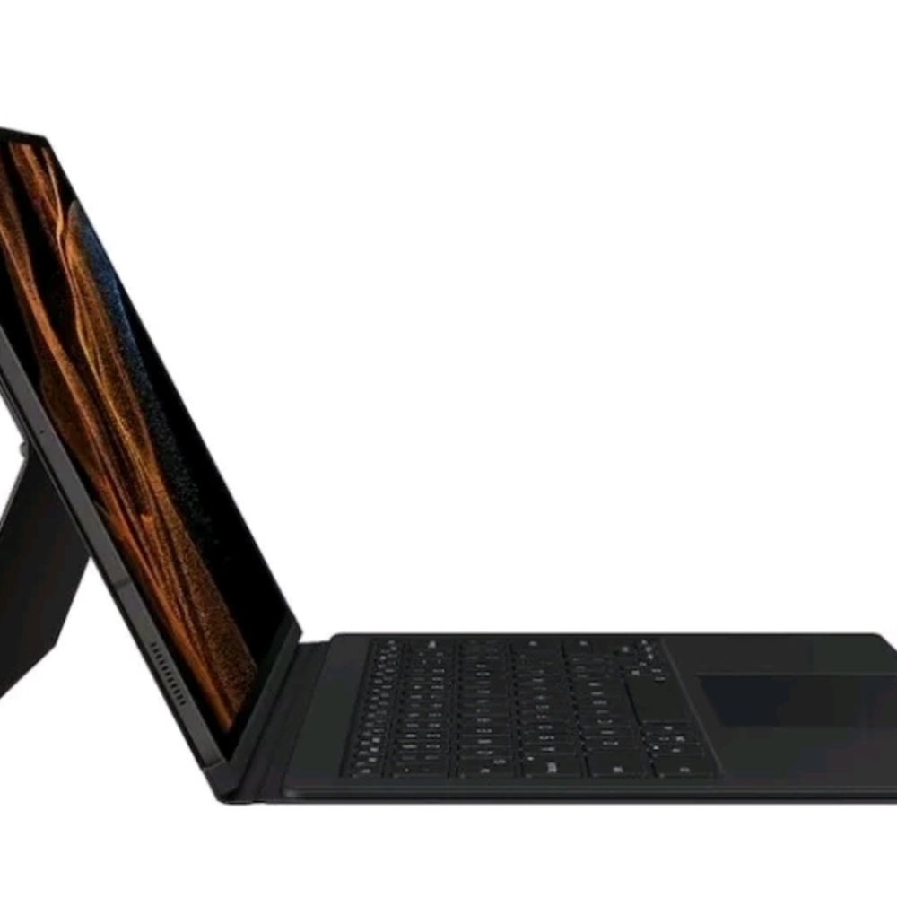 Black Tablet Keyboard Cover